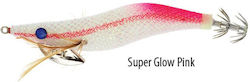 Sunset Bad Gambas Squid Jigs Fluorescent 9.5buc/15.2gr Super Glow Pink