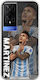 Football Stars Lautaro Martinez Argentina Tcl 50 5g Flexible TPU Transparent Silicone