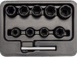Yato Screwdriver Set 3/8" 10 Pieces 0603
