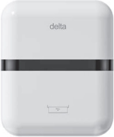 Delta Cleaning Θήκη Για Χειροπετσέτες Λευκή ΣΧ44Λ