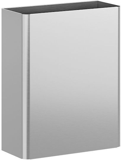 Delta Cleaning Metal Coș de gunoi Deșeuri 23lt Inox