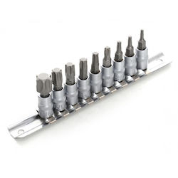Kraft&dele Kd10241 Tubular Bit Set 9 Pieces