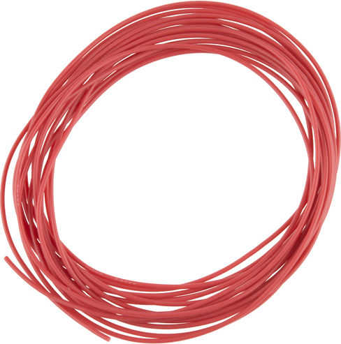 24AWG Многожилен Захранващ Кабел в Червен Цвят 1m