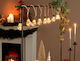 Mica Table Decoration for Party in Black Colour 136cm