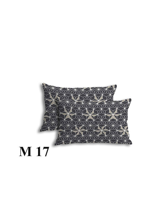 Marwa M-17 Pillowcase Set with Envelope Cover M-17 50x70cm.