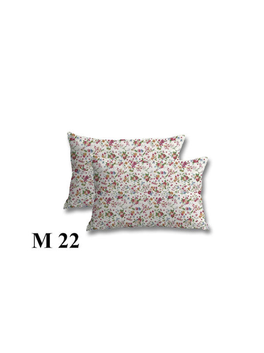 Marwa M-22 Kissenbezug-Set mit Umschlagumschlag M-22 50x70cm.