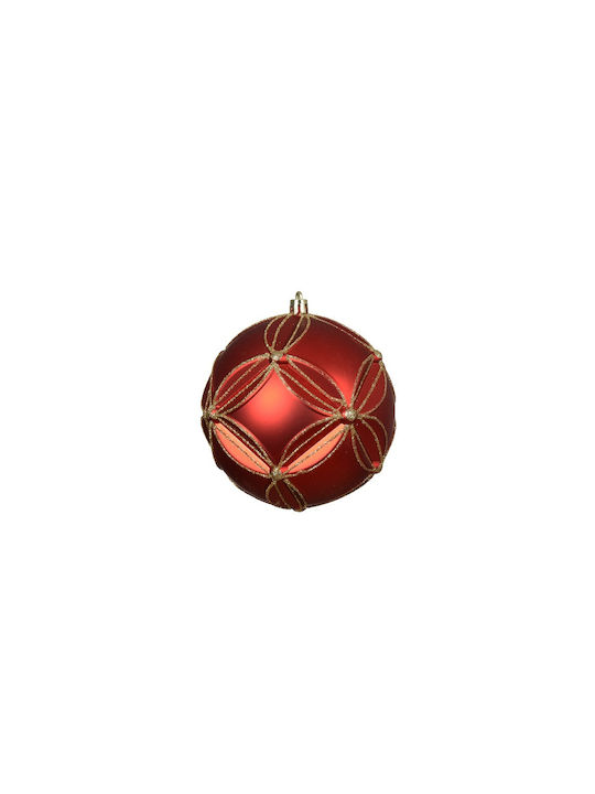 Hanging Ball Ornament Ornament Red 12cm