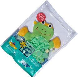 LifoPlus Baby Bath Sponge Βάτραχος Green 1pcs