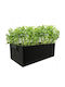 Inspekt Vegetable Garden Herb Pot Box Felt Balcony 100x60x20
