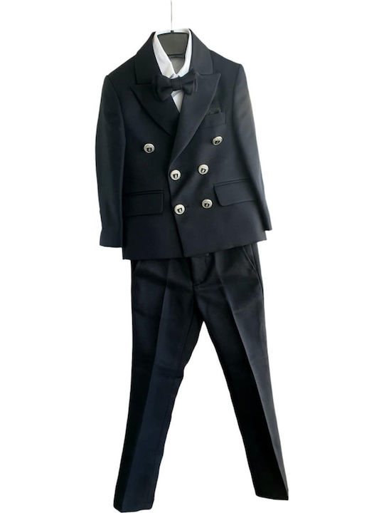 Costum pentru copii Iarnă 4buc Black