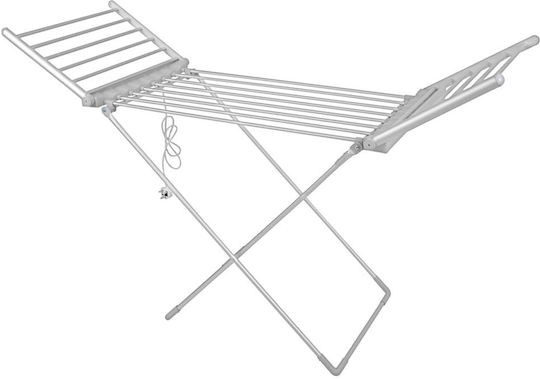 Muhler Pliere electric Suport de uscat rufe pardoseală din aluminiu 230W cu lungimea de uscare 12m