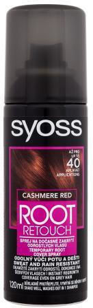 Syoss Root Retoucher Temporary Root Cover Spray Προσωρινή Βαφή Μαλλιών σε Spray Cashmere Red 120ml