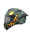 MT Targo S Angeldemon Green Matt B6 Κράνος Μηχανής Full Face DOT / ECE 22.06 1450gr