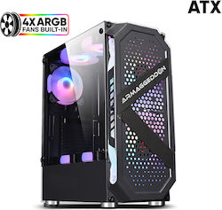 Armaggeddon Tritron Pro 200 Gaming Midi Tower με Πλαϊνό Παράθυρο