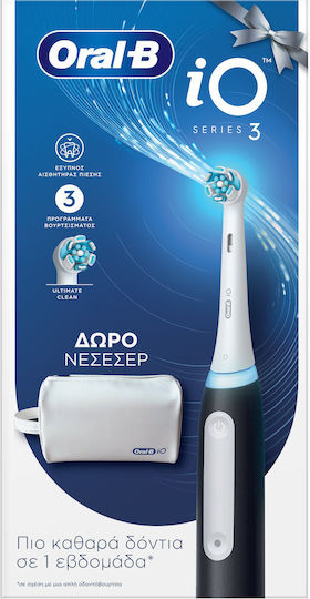 Oral-B Io Series 3 Electric Toothbrush with Pressure Sensor Black
