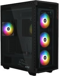 Adata Battlecruiser II Super Gaming Midi Tower με Πλαϊνό Παράθυρο