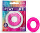 Blush Play With Me Δαχτυλίδι Πέους Σιλικόνης Ροζ