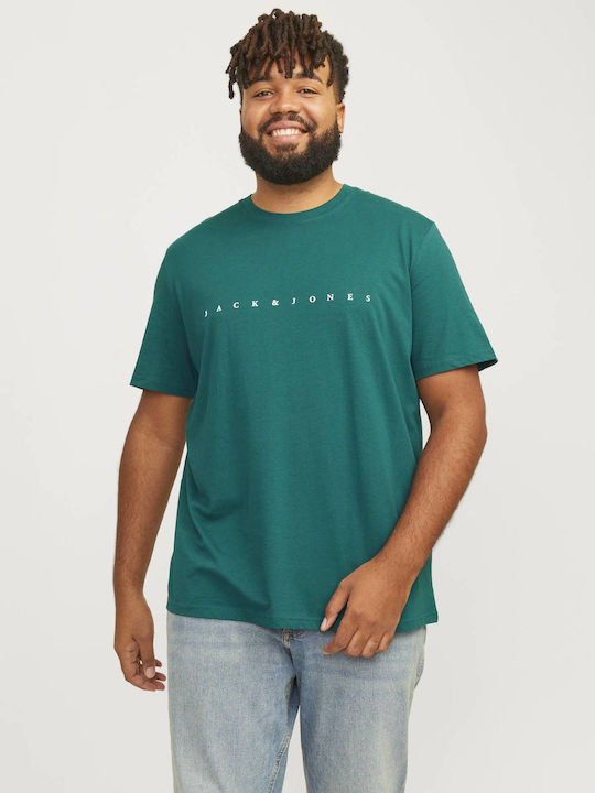 Jack & Jones T-shirt Πετρόλ