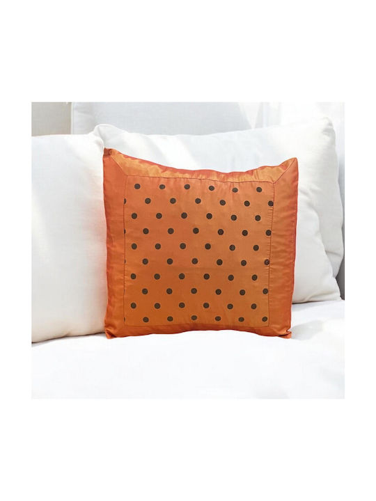 Linea Home Калъф За Възглавница Polka Оранжев 40x40см
