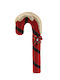 Suspendat Ornament suspendat Baston Din material textil Roșu 15x36buc