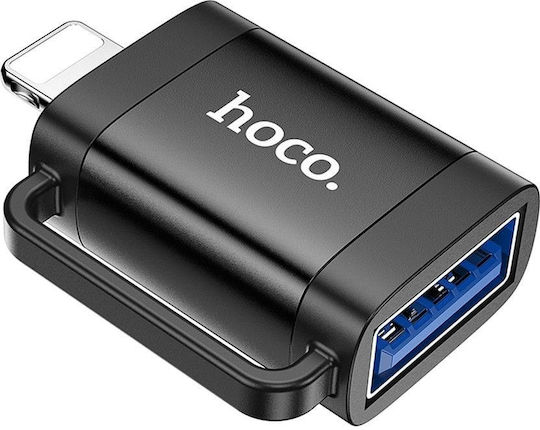 Hoco Convertor Lightning / USB-A masculin în Lightning / USB-A masculin 1buc