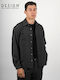Μακρυμάνικo Overshirt Ανθρακί
