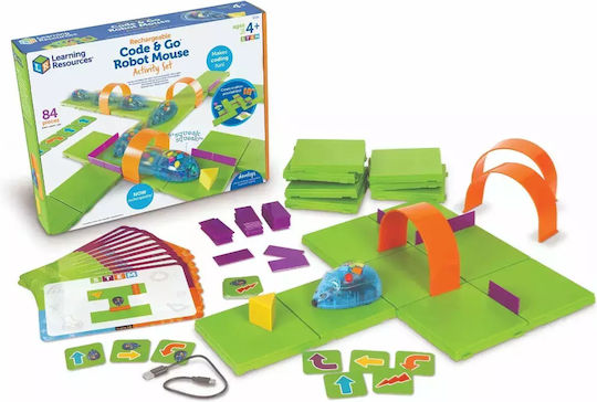 Learning Resources Code & Go Εκπαιδευτικό Παιχνίδι Ρομποτικής για 4+ Ετών
