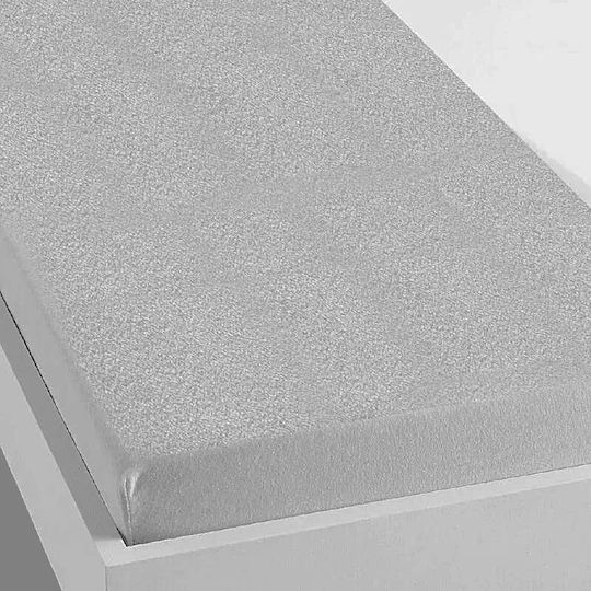 Protecție pentru Saltea Queen cu Elastic Gri 160x200+30buc