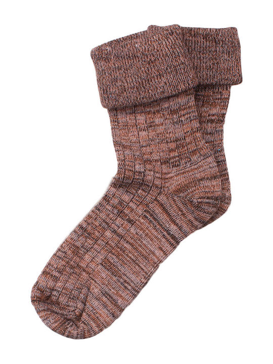 Livoni Women's Socks Brown