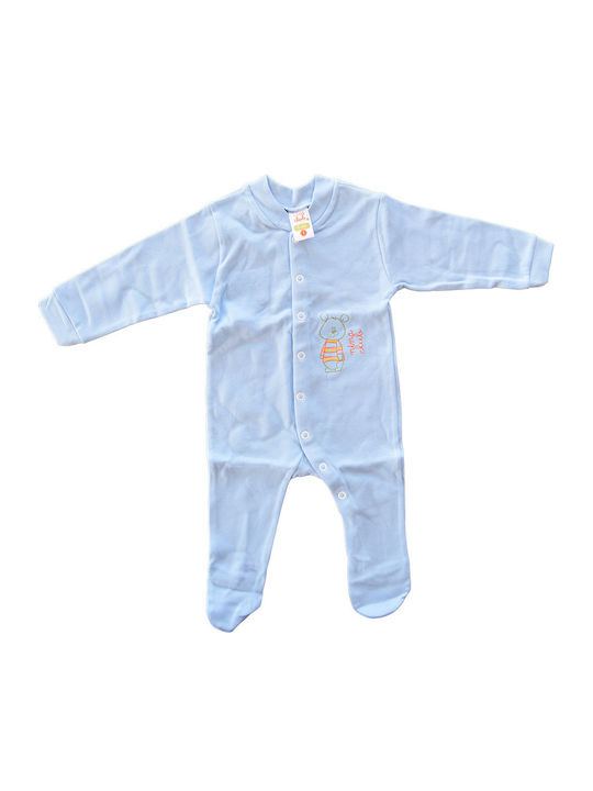 Nina Club Babystrampler Langärmliges Sky Blue