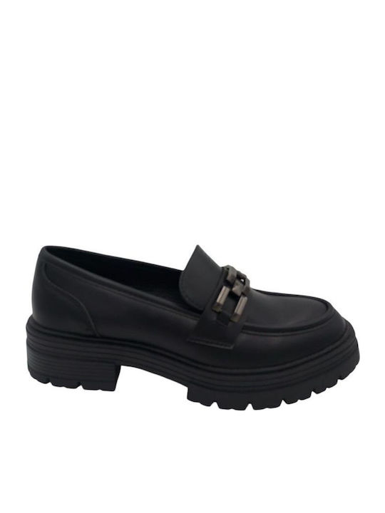 Women's Loafers in Black Color