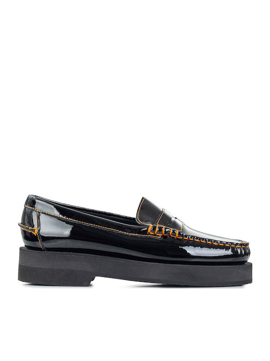 Women's Moccasins in Black Color