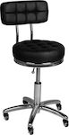 Black Cosmetic Stool Am-877