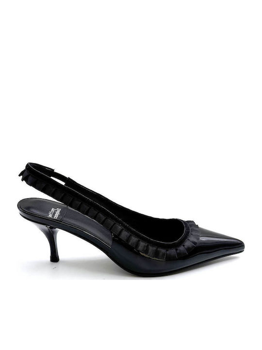 Coquine Black 00137 Γόβες Μαύρες