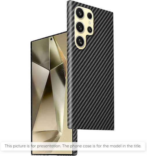 Techsuit Carbonite Fibershell Back Cover Black (Motorola Edge 50)