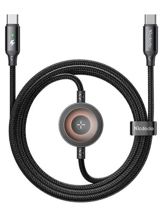 Cablu Mcdodo Ca-2580 2-în-1 Usb-c + Încărcător Apple Watch 60w 1.5m