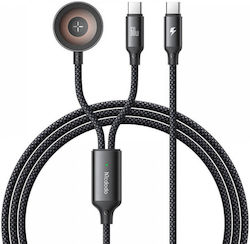 Кабел Mcdodo Ca-2200 2-в-1 Usb-c + Зарядно за Apple Watch 60w 1.2m