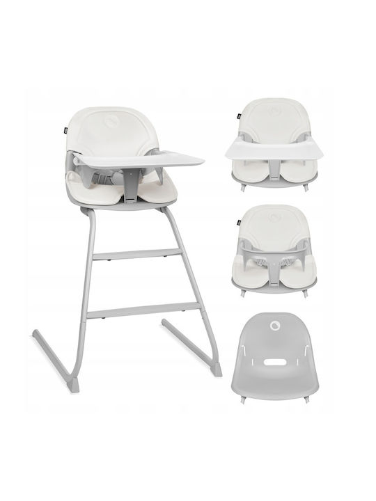 Lionelo Dalia Baby Hochstuhl 2 in 1 mit Höhenverstellbar Grau Stein
