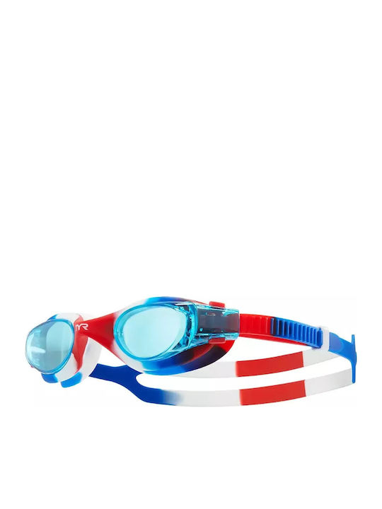 Tyr Vesi Tie Schwimmbrille Kinder Blau