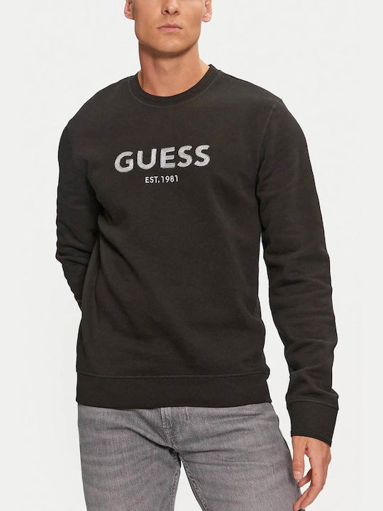 Guess Sweatshirt Jet Black