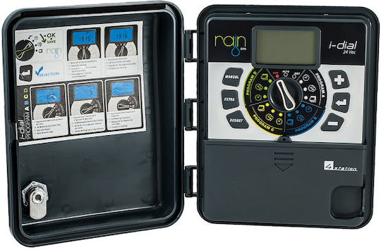 Hydrostab I-dial Programmer Outdoor Zones 4 Programs 4