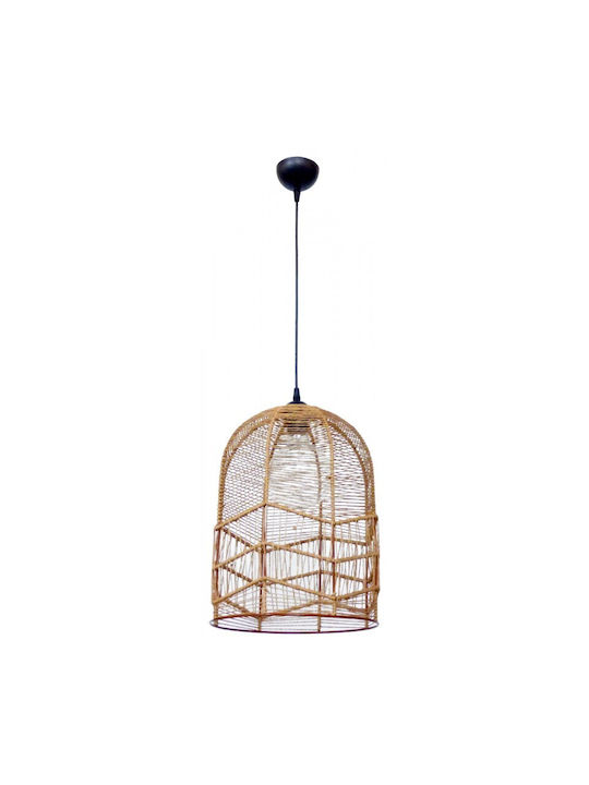 Heronia Pendant Light Brown 30x30cm