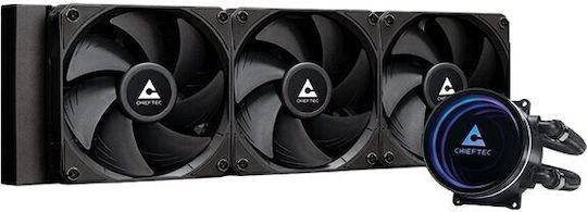 Chieftec Iceberg 360 Dark Υδρόψυξη AIO CPU με 3 Ανεμιστήρες 120mm