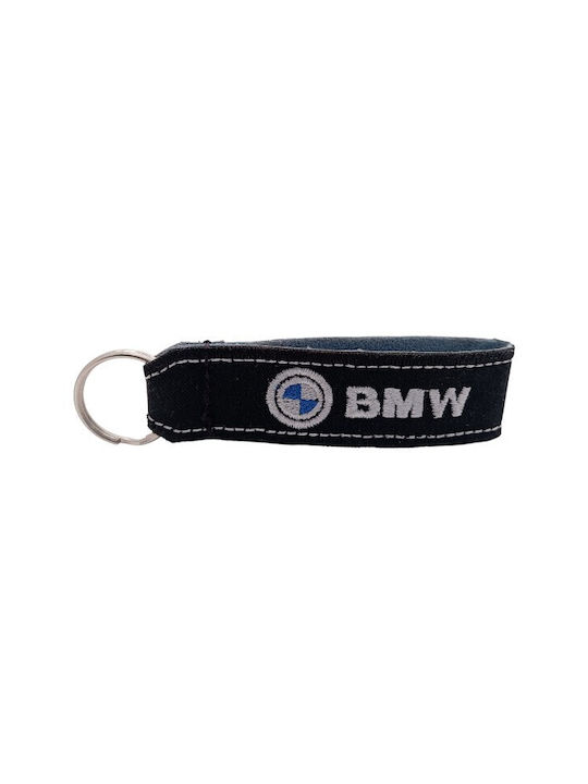 Fabric Keychain Embroidery BMW