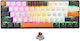 Media-Tech MT1258 Gaming Mechanisches Tastatur 60% mit Cherry MX Rot Schaltern und RGB Beleuchtung (Englisch US)