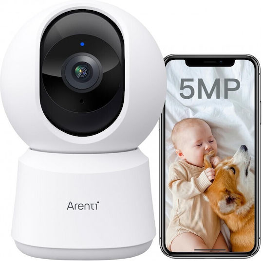 Arenti P2F IP Κάμερα Παρακολούθησης Wi-Fi Full HD+ 5MP με Αμφίδρομη Επικοινωνία