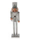 Plastic Christmas Nutcracker 57cm Silver