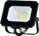 Elvhx Στεγανός Προβολέας LED 10W Φυσικό Λευκό 4000K IP65