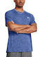 Athletic Short Sleeve T-shirt Blue