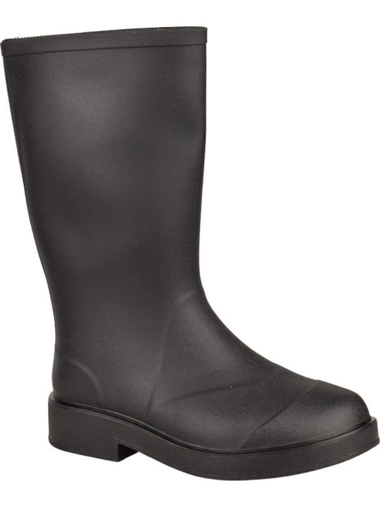 Yfantidis Damen Gummistiefel Schwarz